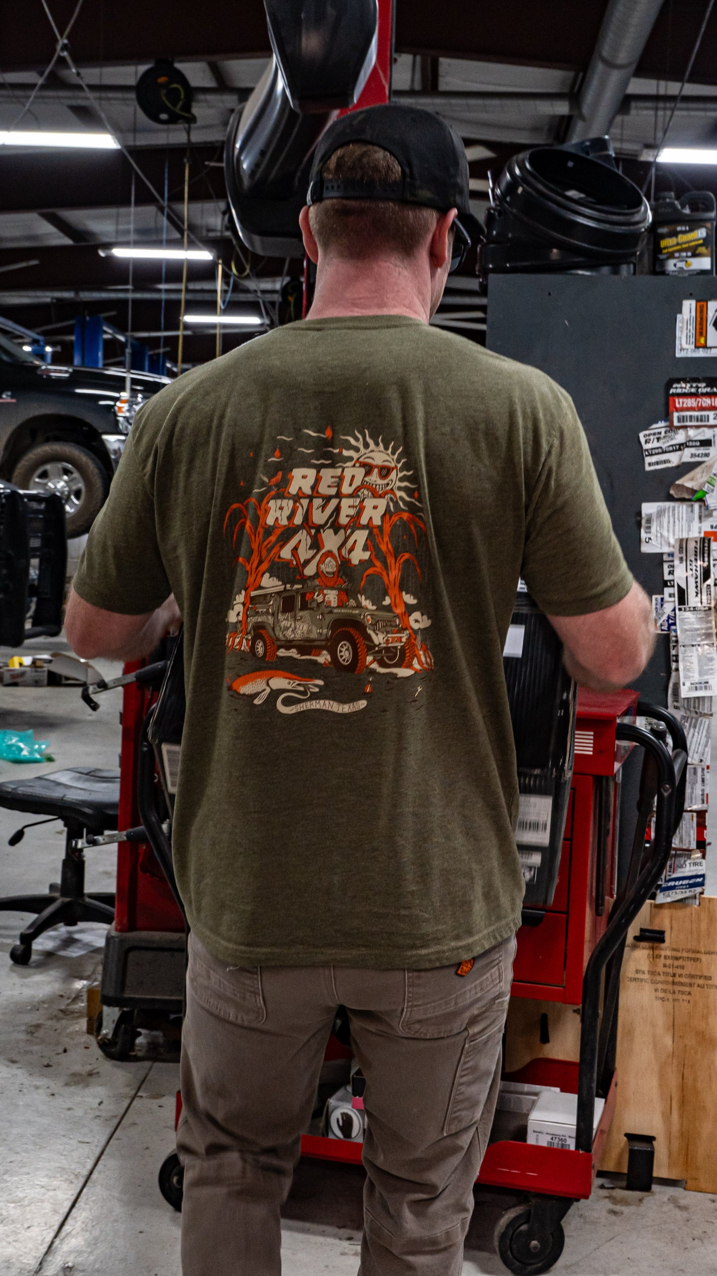 RED RIVER 4x4 SASQUATCH T SHIRT