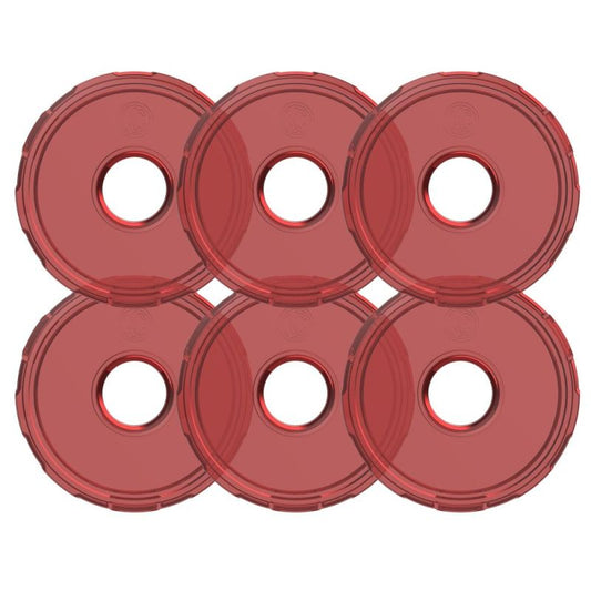 KC Cyclone V2 LED - Replacement Lens - Amber - 6PK