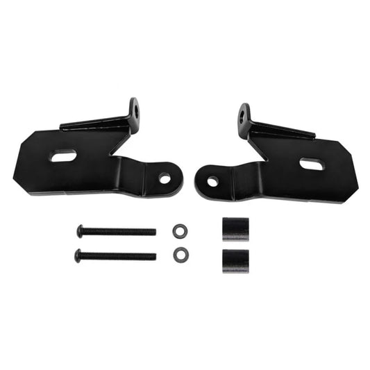 KC BRACKET SET - LIGHT MOUNT - WINDSHIELD - PILLAR MOUNT - PAIR - FOR 18-24 JEEP JL/JT/4XE