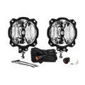 KC 6" Gravity® Pro6 LED - Infinity Ring - 2-Light System- SAE/ECE - 20W Driving Beam
