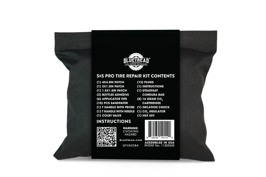Gluetread SxS Pro Tire Repair Kit