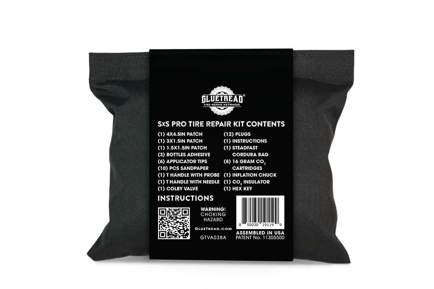 Gluetread SxS Pro Tire Repair Kit