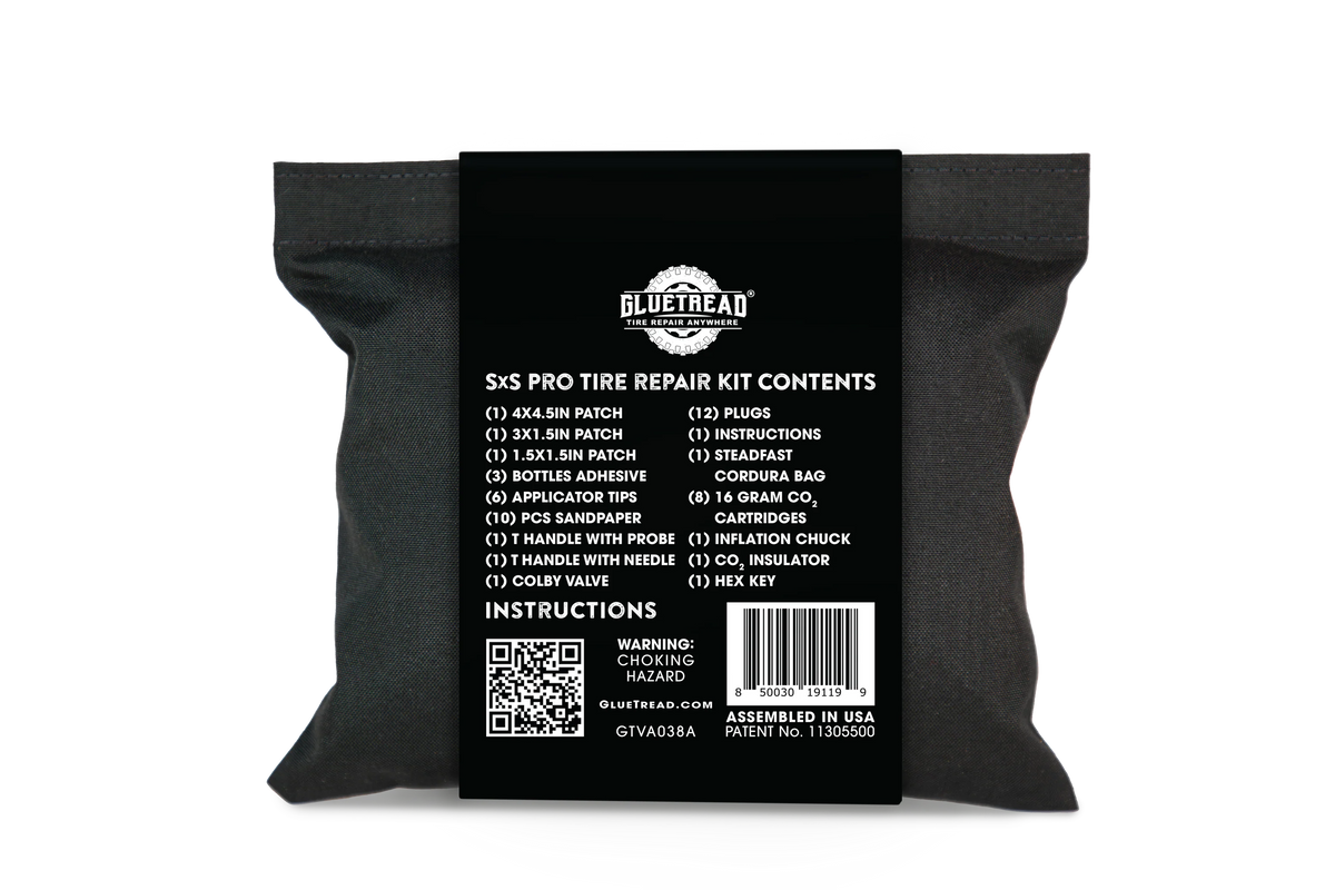Gluetread SxS Pro Tire Repair Kit
