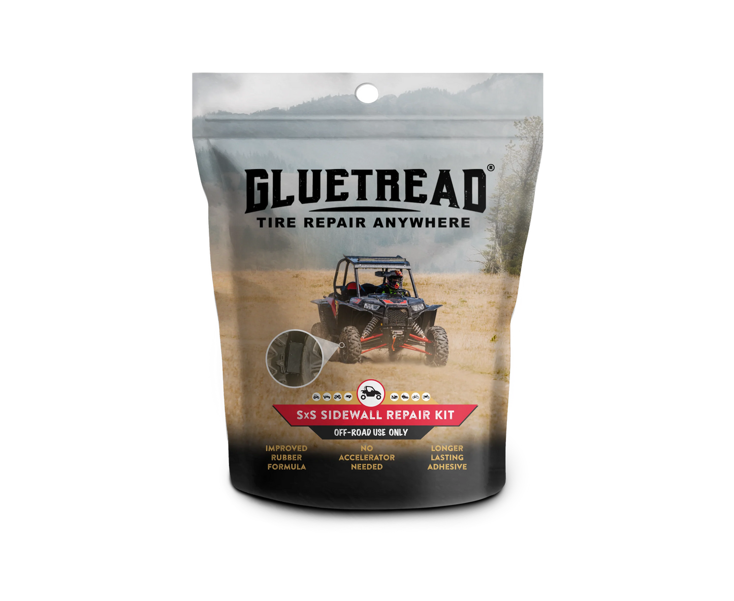 Gluetread SxS Sidewall Repair Kit