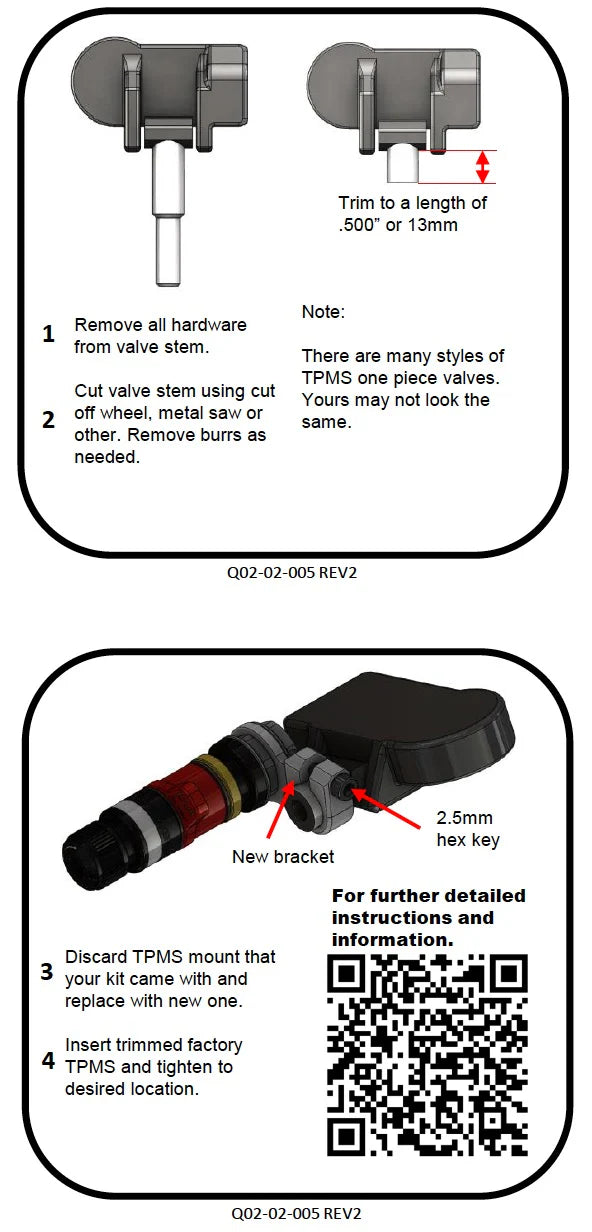Apex Designs TPMS Adapters Set of 4 (Lexus/Toyota)