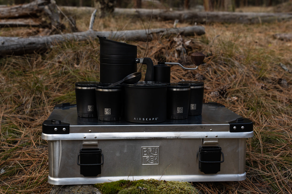 BruTrek  Expedition Coffee Brewing Bundle Red River 4x4 Edition