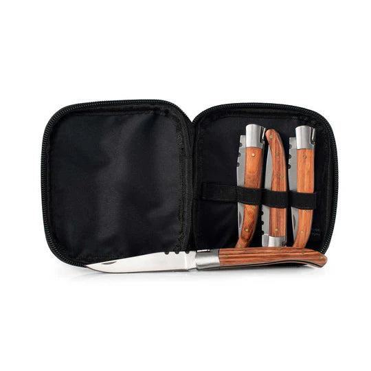 GSI Rakau Folding Steak Knives